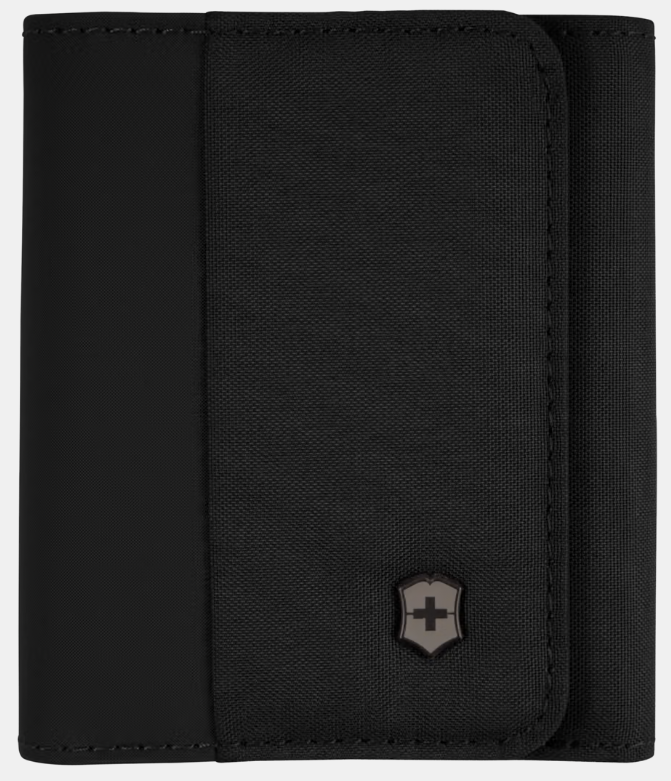 VX TRAVEL ACCESSORIES ENVELOP WALLET RFDI BLACK