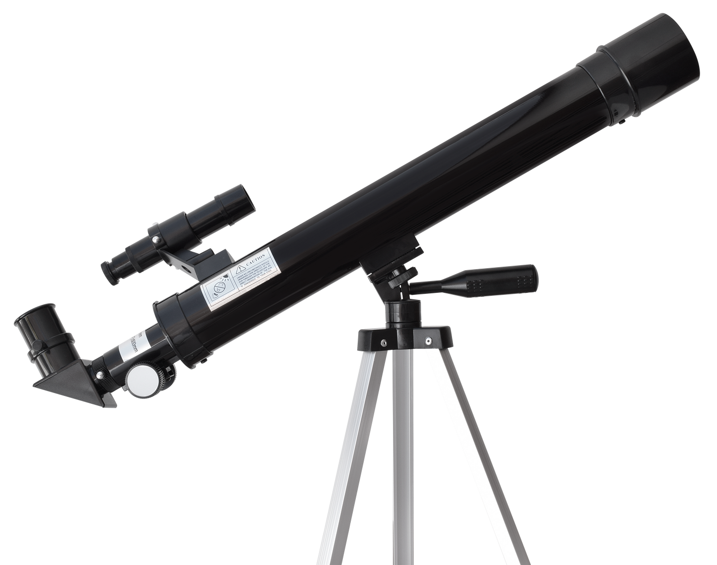 Telescopio refractor con montura altazimutal