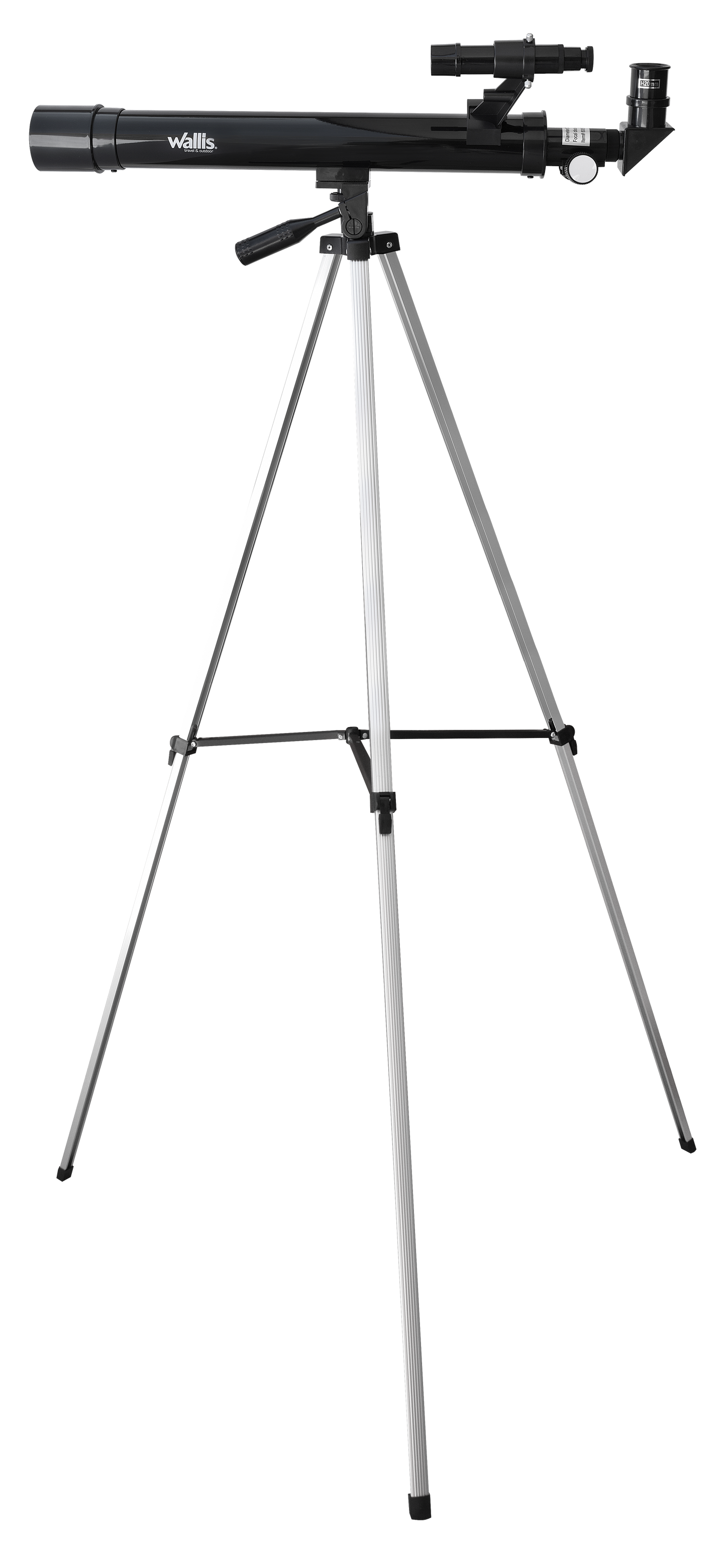 Telescopio refractor con montura altazimutal