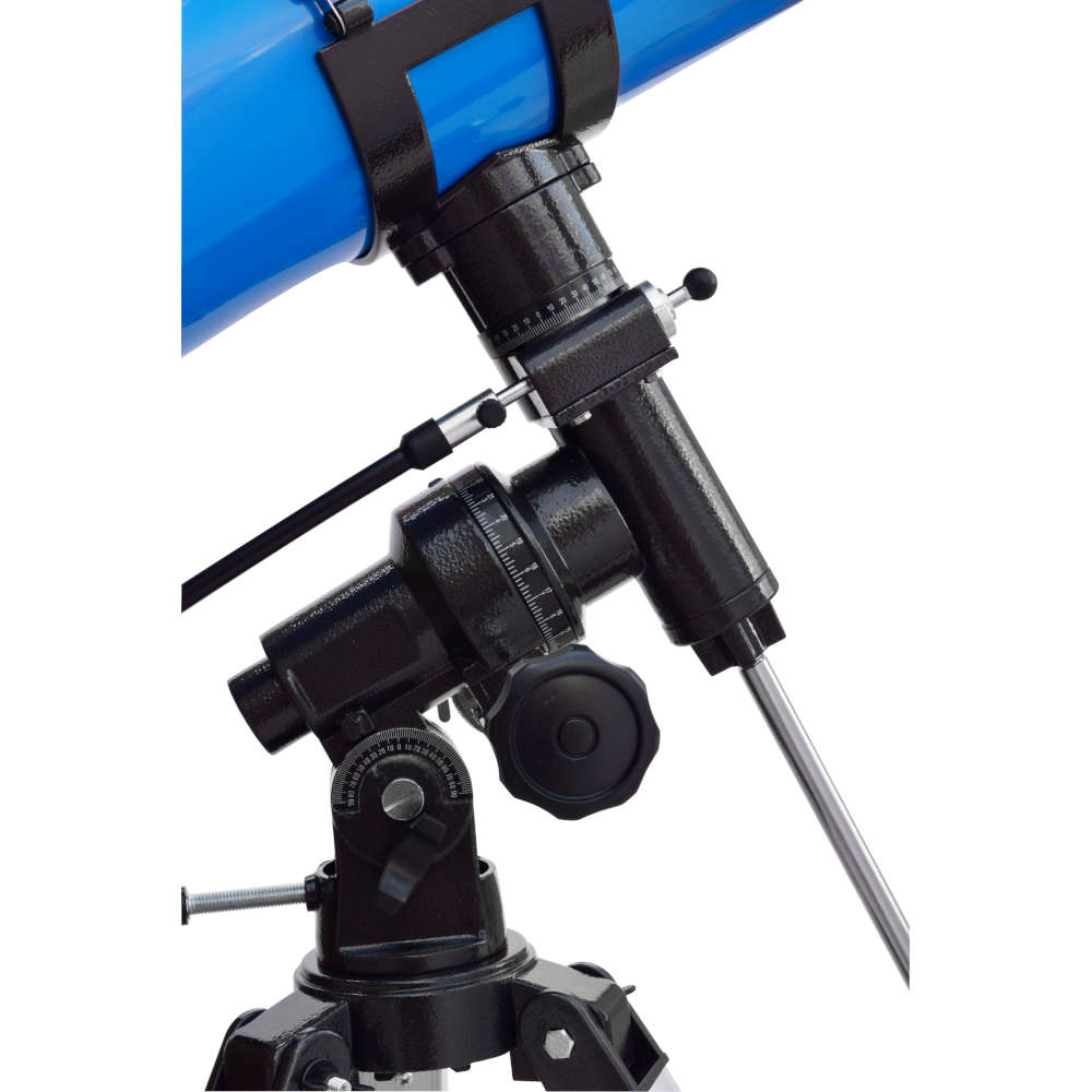 Telescopio reflector con montura ecuatorial EQ3 amp. 500mm x 114 mm, azul