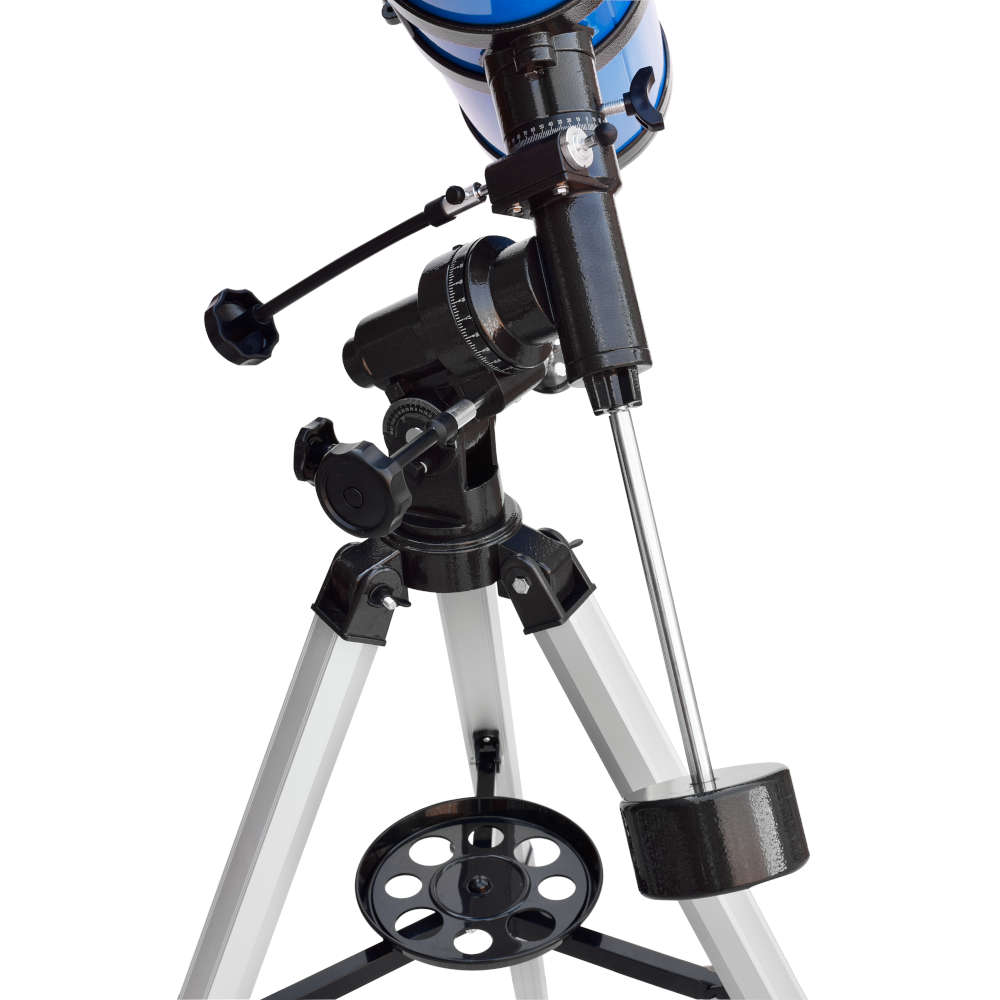 Telescopio reflector con montura ecuatorial EQ3 amp. 500mm x 114 mm, azul