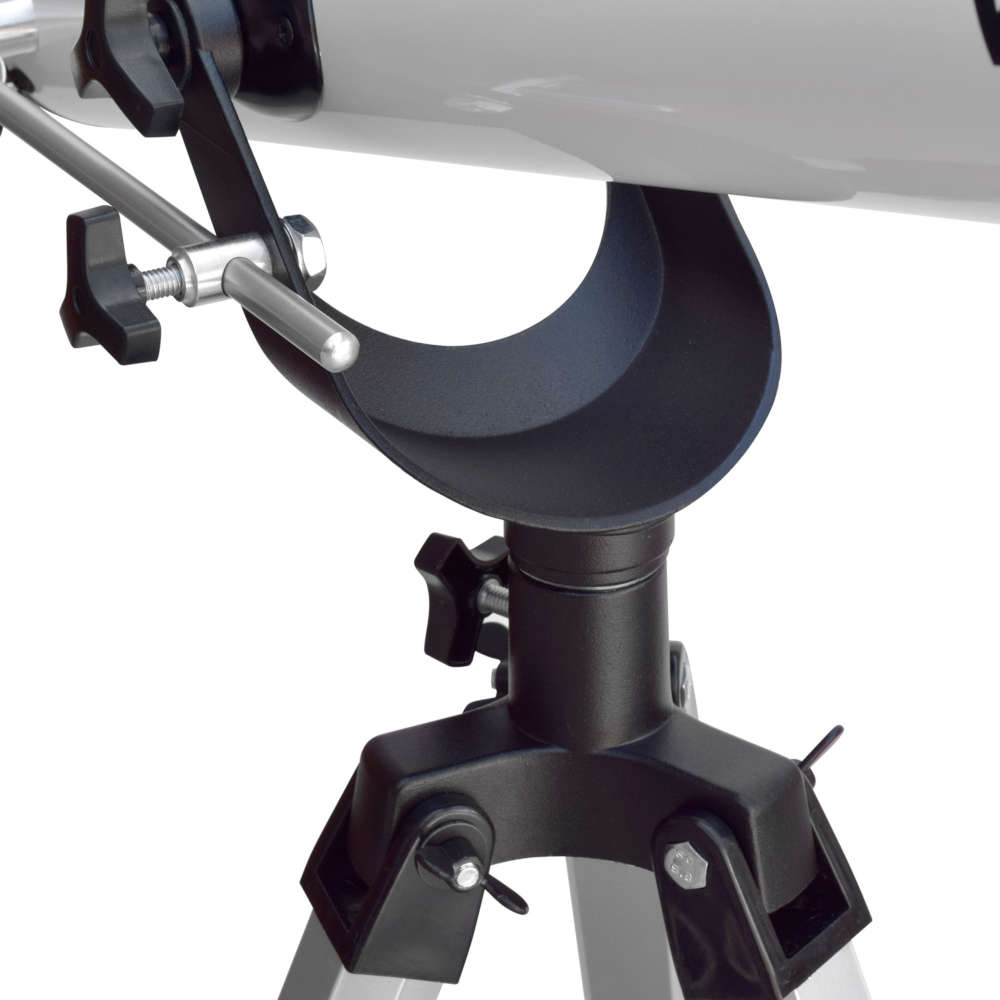Telescopio Refractor con montura altazimutal, amp.525 x, 700 mm x 60 mm, blanco